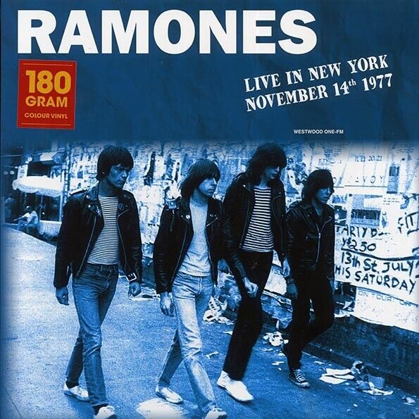 Ramones-Live in New York 1977-180g Orange Vinyl Record LP