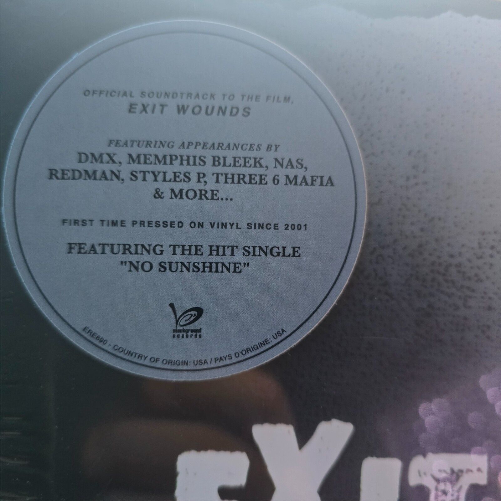 Exit Wounds - Soundtrack - 2 LP Vinyl Record