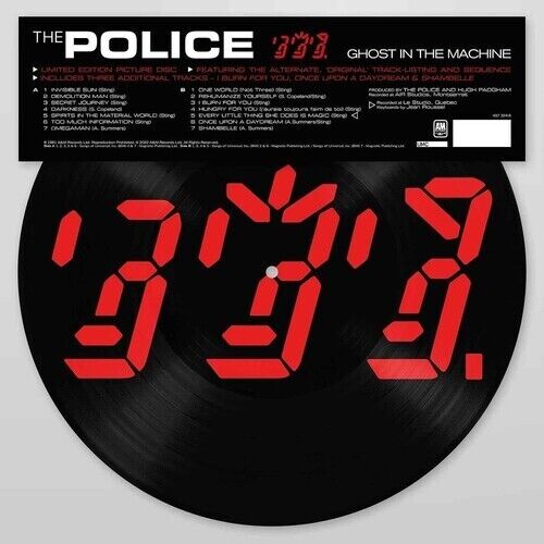 The Police-Ghost in the Machine-Picture Disc Vinyl Record LP 