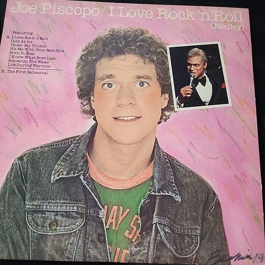 JOE PISCOPO -1982 EP I LOVE ROCK & ROLL-MEDLEY 44-03254