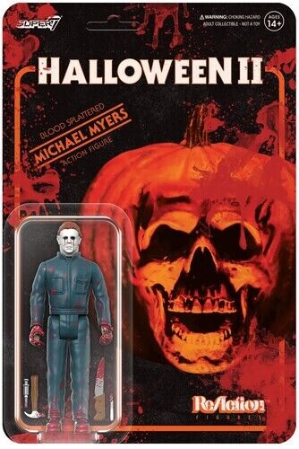 WB Super7 -Halloween 2 ReAction Wave 1-Michael Myers (Blood Splatter WHOLESALE)