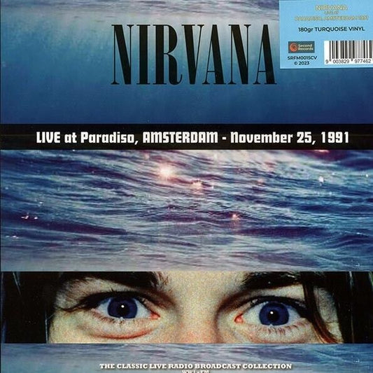 Nirvana	-Live Amsterdam 1991-180 gram Turquoise Vinyl Record LP