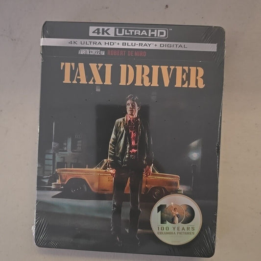 Taxi Driver STEELBOOK (4K Ultra HD  + Blu-Ray + Digital Copy)