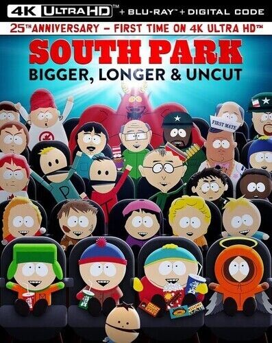 South Park: Bigger, Longer & Uncut - 4KUHD+Blu-Ray+Digital