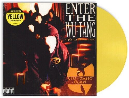 Wu-Tang Clan-Enter The Wu-Tang (36 Chambers)-UK Import Limited Yellow Vinyl LP