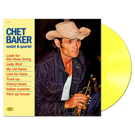 Chet Baker - Sextet and Quartet - Limited Yellow Color Vinyl Record LP