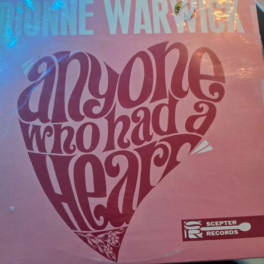 Dionne Warwick-Anyone Who Had A Heart -1964  Scepter SRM-517 - Vinyl LP Record