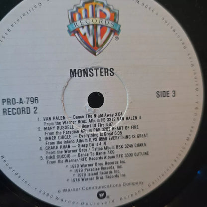 Monsters - Various Artists - 1979 - PRO-A-796 Vinyl Record LP